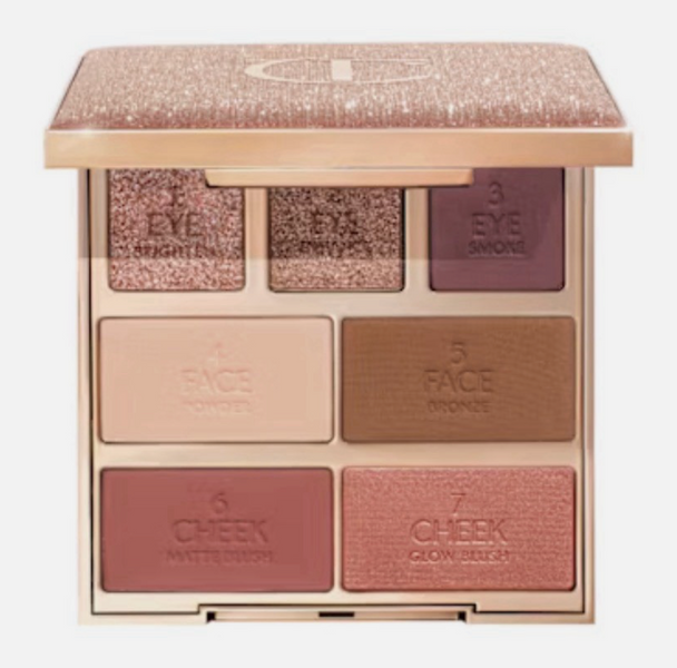 Палітра для макіяжу Charlotte Tilbury Hollywood Instant Look In A Palette Gold фото