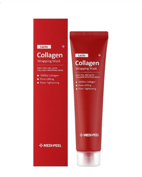 Маска-плівка для щоденного догляду за обличчям MediPeel Red Lacto Collagen Wrapping Mask, 70 мл Lacto Collagen Wrapping фото