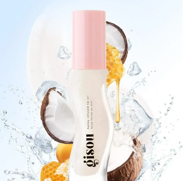 Олія для губ Gisou Honey Infused Lip Oil Coconut Frost Coconut Frost фото