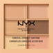 Палітра кремових консилерів NYX Professional Makeup 3C Palette Conceal, Correct, Contour 01 Light 9 г Contour 01 Light фото
