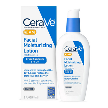 Увлажняющий лосьон для лица CeraVe AM SPF30, 89 мл AM SPF30 фото