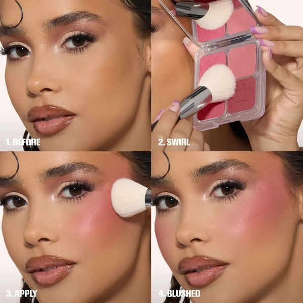 Палетка рум&rsquo;ян Huda Beauty Blush Filter Blurring Blushlighters Palette Toasty Peach 7,5 г Toasty Peach фото