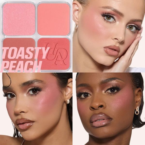 Палетка рум&rsquo;ян Huda Beauty Blush Filter Blurring Blushlighters Palette Toasty Peach 7,5 г Toasty Peach фото
